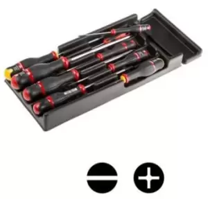 Facom Engineers Phillips, Slotted Screwdriver Set 8 Piece