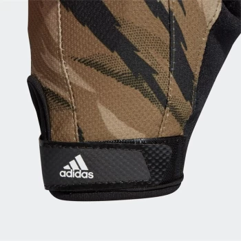 adidas Graphic Training Gloves Unisex - Black / Orbit Green / Focus Ol