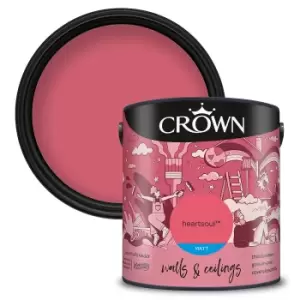 Crown Matt Emulsion Paint Heartsoul - 2.5 litres