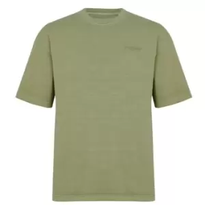 Firetrap Washed Boxy T Shirt Mens - Green