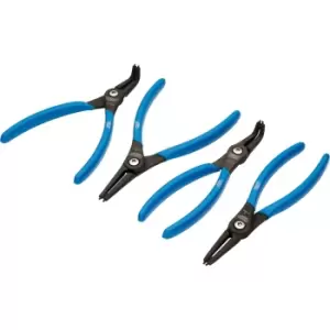 Draper Expert 4 Piece Internal and External Circlip Pliers Set