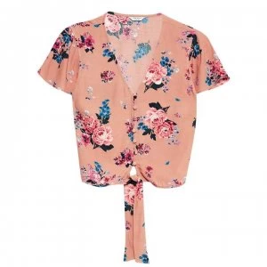 Jack Wills Hope Romantic Blouse - Nude