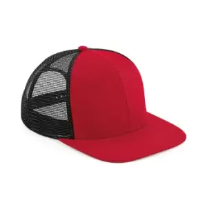 Beechfield Unisex Adult Original Trucker Cap (One Size) (Red/Black)