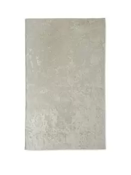 Catherine Lansfield Crushed Velvet Tablecloth - Natural