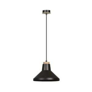 Padern Black Dome Pendant Ceiling Light 1x E27