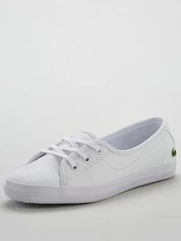 Lacoste Ziane Chunky Bl 1 Cfa Plimsoll - White