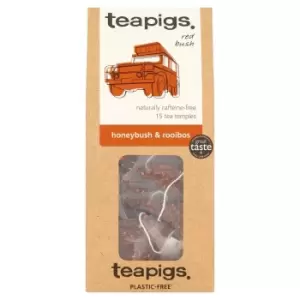 Teapigs Honeybush & Rooibos Tea - 15 Tea Temples