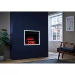 Suncrest 2kW Sonar Hole In The Wall Electric Fire - Black