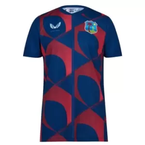 Castore West Indies Short Sleeve Replica Shirt - Blue