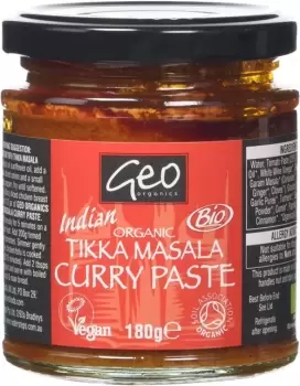 Geo Organics Organic Tikka Curry Paste 80g x 6