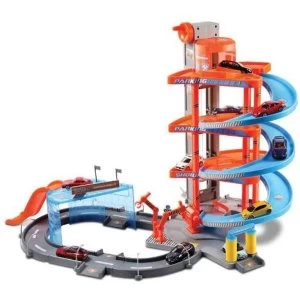 1:43 Street Fire Mega Dealer Showroom Garage Playset