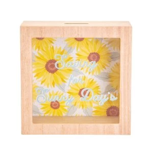 Sass & Belle Sunflower Sunny Days Money Box