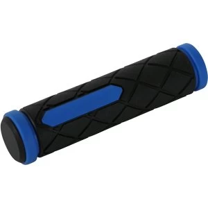 ETC MTB Dual Density Grips 125mm Blue/Black