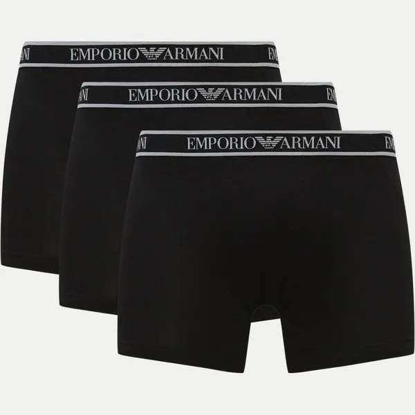 Emporio Armani 3 Pack Boxer Briefs Black XXL