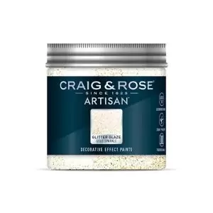 Craig & Rose Gold Sparkle Wall & Ceiling Topcoat Special Effect Paint, 300Ml