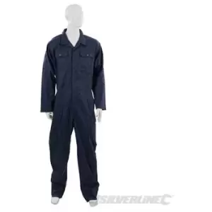 Silverline - 983750) Boilersuit Navy l 112cm (44)