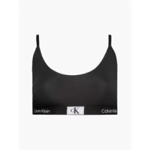 Calvin Klein Unlined Bralette Plus Size - Black