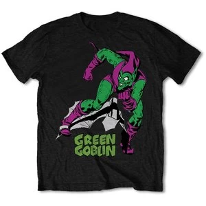 Marvel Comics - Green Goblin Unisex XX-Large T-Shirt - Black