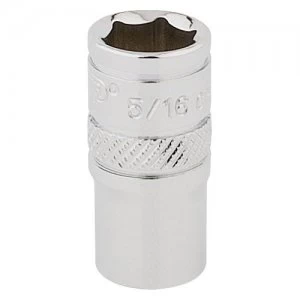 Draper 1/4" Drive Hi-Torq Bi Hexagon Socket Imperial 1/4" 5/16"