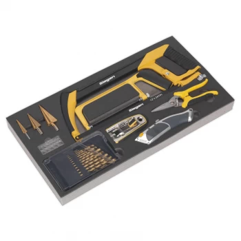 Tool Tray with Cutting & Drilling Set 28PC