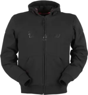 Furygan Luxio Evo Motorcycle Zip Hoodie, black, Size S, black, Size S