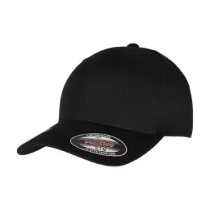 Flexfit Recycled Polyester Baseball Cap (S-M) (Black)