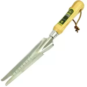 Kew Gardens Stainless Steel Serrated Planting and Weeding Tool