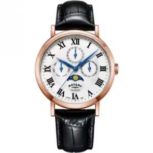 Rotary Moonphase Calendar Watch