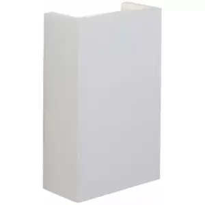 Loops - LED Twin Wall Light Warm White Primed White (ready to paint) Bedside Down Lamp