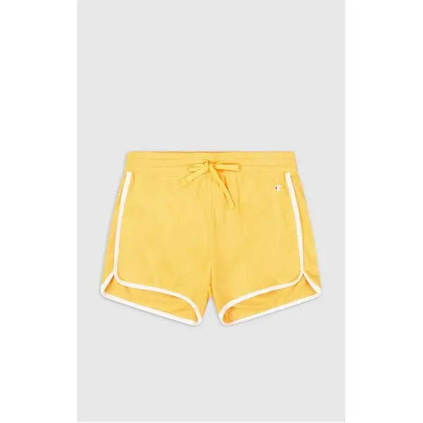 Champion Orange C Logo Contrast Trim Shorts