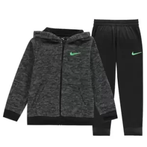 Nike Marl Tracksuit - Black