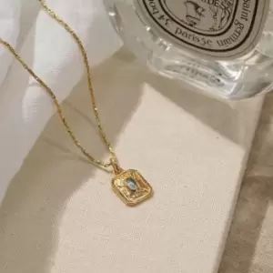 December Birthstone 18ct Gold Plated Necklace BS012_GP