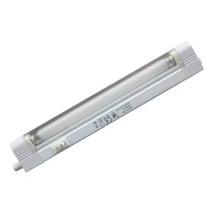 KnightsBridge T4 Under Cabinet Linkable Fluorescent Fitting With Diffuser - 16W