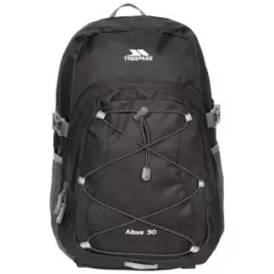 Trespass Albus 30 Litre Casual Rucksack/Backpack (One Size) (Black)