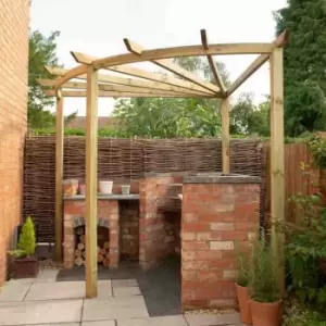 Forest Garden Radial Pergola