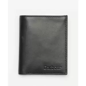 Barbour Colwell Small Leather Billfold - Black