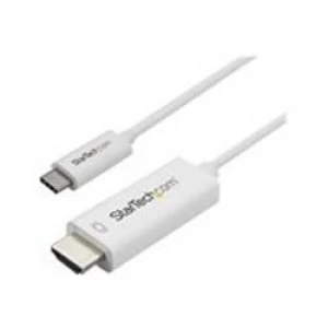 StarTech.com 2m USB C to HDMI Cable - White