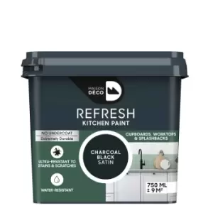 Maison Deco Refresh Kitchen Charcoal Black - 750Ml