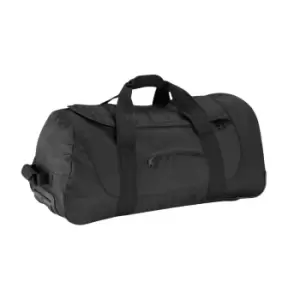 Quadra Vessel Wheelie Travel Bag (70 Litres) (One Size) (Black)