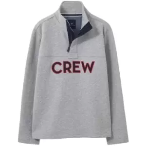 Crew Clothing Mens Bradleigh Sweater Grey Marl XXL