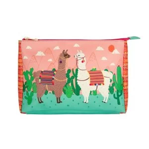 Sass & Belle Lima Llama Wash Bag