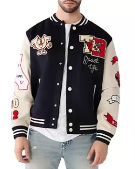 True Religion Varsity Jacket