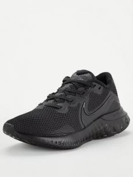 Nike Renew Run - Black, Size 4, Women