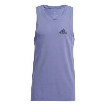 adidas HEAT. RDY Warrior Woven Tank Top Mens - Orbit Violet