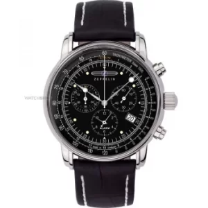 Mens Zeppelin 100 Jahre Alarm Chronograph Watch