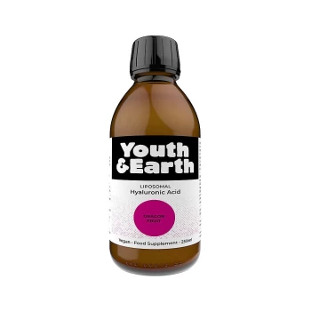 Youth & Earth Liposomal Hyaluronic Acid 100mg Dragonfruit Flavour 250ml