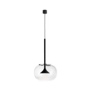 Grok Alive - LED Globe Ceiling Pendant Alive Black 575lm 2700K