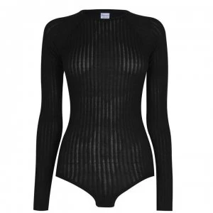 Calvin Klein Cozy Lounge Bodysuit - Black UB1