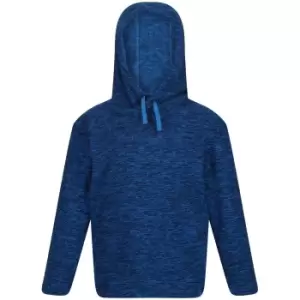 Regatta Boys Keyon Stripe Fleece Hooded Drawcord Warm Hoodie 5-6 Years - Chest 59-61cm