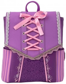 Tangled Loungefly - Rapunzel Cosplay Mini backpacks pink